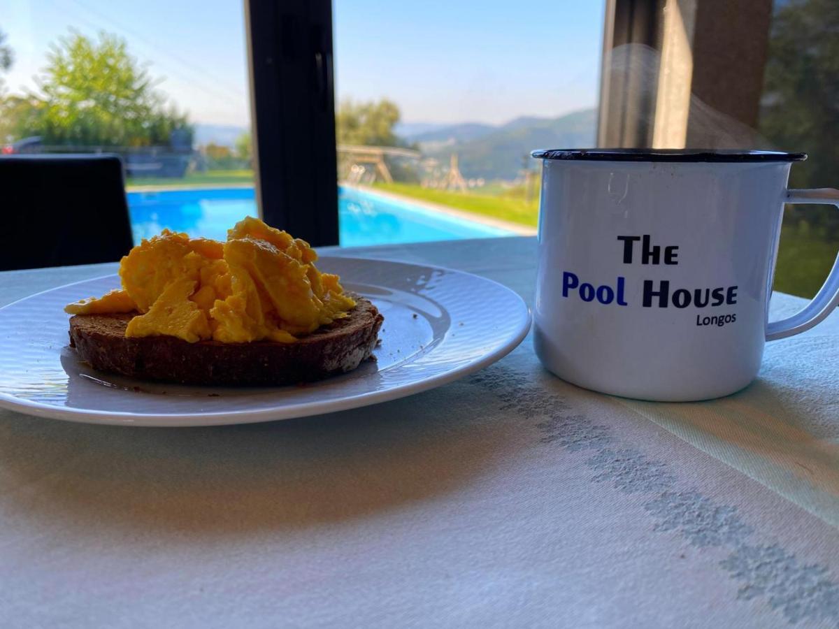 Вилла The Pool House Longos Экстерьер фото