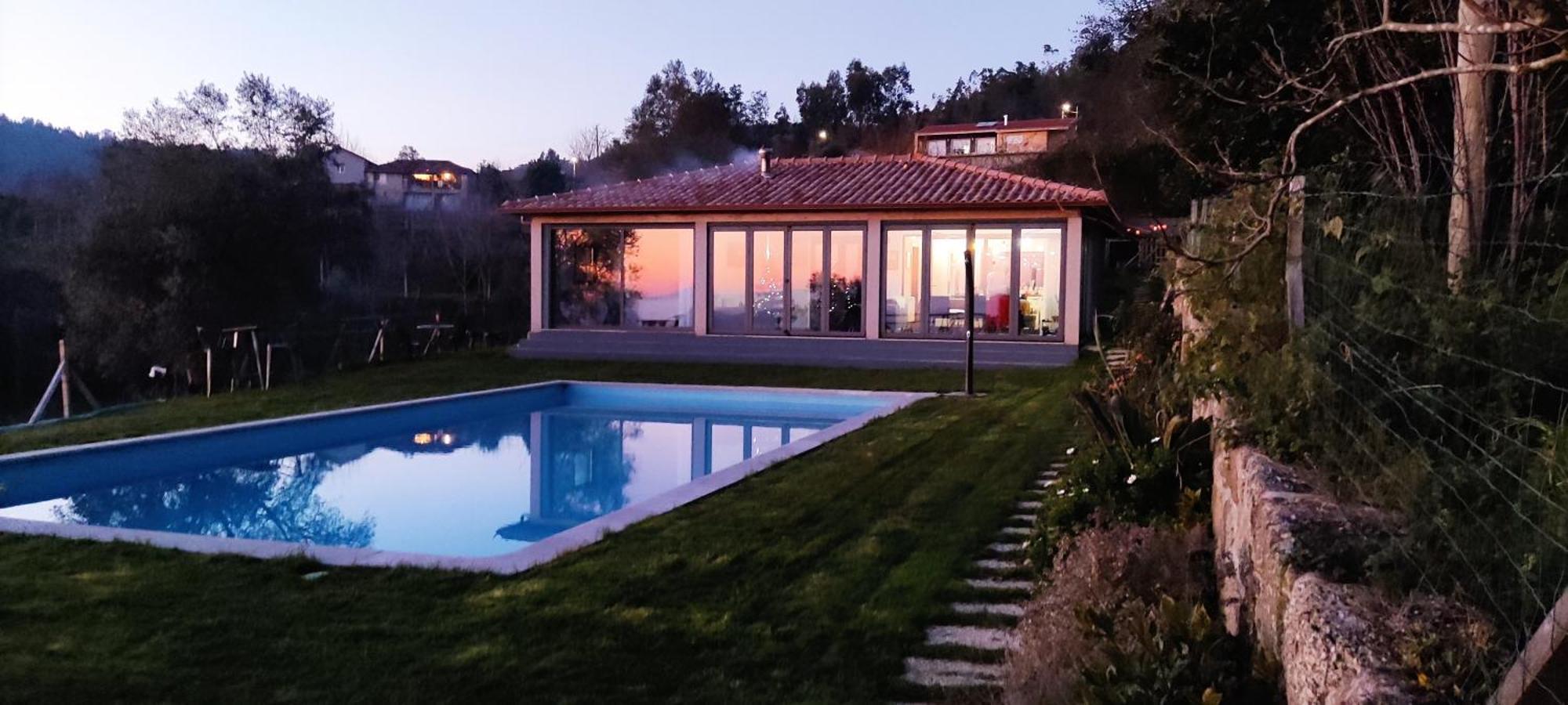 Вилла The Pool House Longos Экстерьер фото